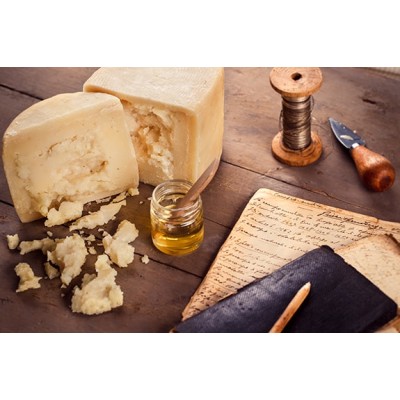Spicchio formaggio di fossa